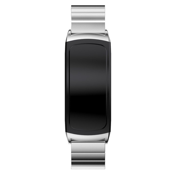 316L Stainless Steel Strap with Butterfly Buckle for Samsung Gear Fit 2 SM-R360 - Silver Color