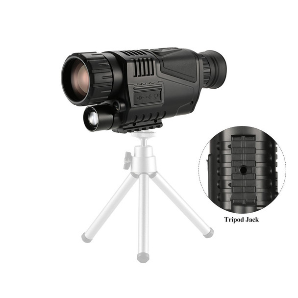 Monocular Telescope 5x40 Multi-functional IR Digital Night Vision HD Scopes with Camera Video Recorder Camcorder Function