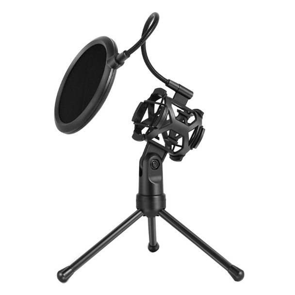 YANMAI PS-2 Recording Microphone Stand Holder with Pop Filter