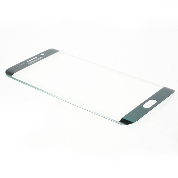 OEM Front Screen Glass Lens Part for Samsung Galaxy S6 Edge Plus G928 - Green