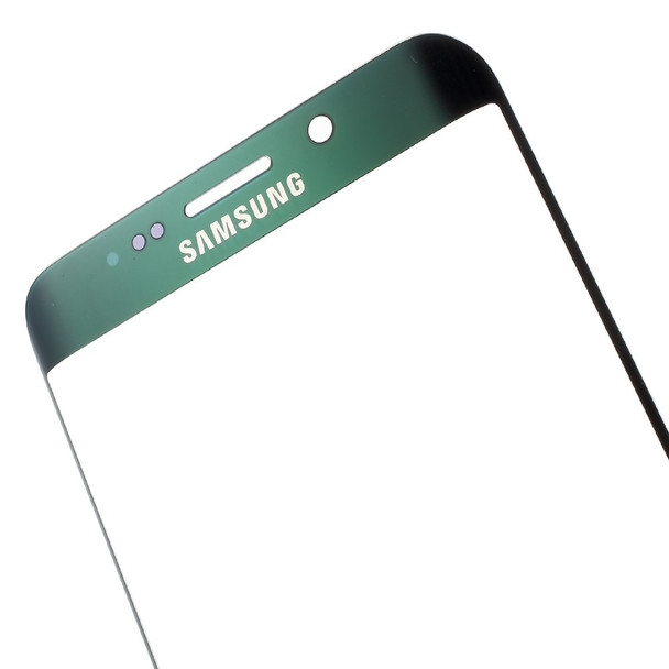 OEM Front Screen Glass Lens Part for Samsung Galaxy S6 Edge Plus G928 - Green