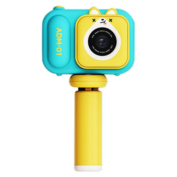 S11 Children Digital Camera 2.4 Inch IPS Screen Kids Video Camera Educational Toys for Girl Boy Birthday Gift (with Handheld Tripod) - Blue