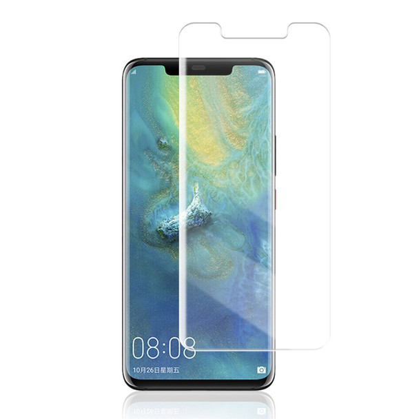 AMORUS UV Liquid Curved Edges Screen Protector for Huawei Mate 20 Pro Tempered Glass Complete Covering Film