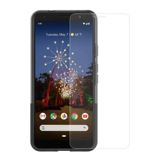 For Google Pixel 3a 0.3mm Arc Edge Tempered Glass Screen Protector Film (Arc Edge)