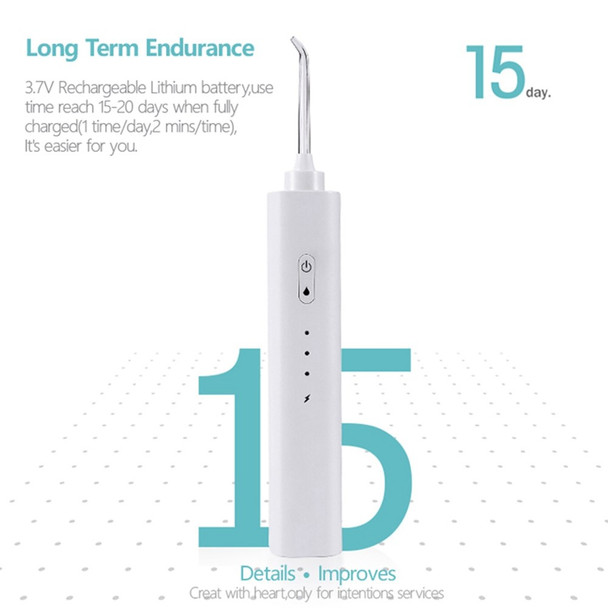 JD00300 Oral Irrigator Tooth Cleaner Water Dental Flosser Portable Tooth Water Flossers for Teeth Clean Braces Bridges Care IPX7 Waterproof Device with 3 Modes/4 Nozzles