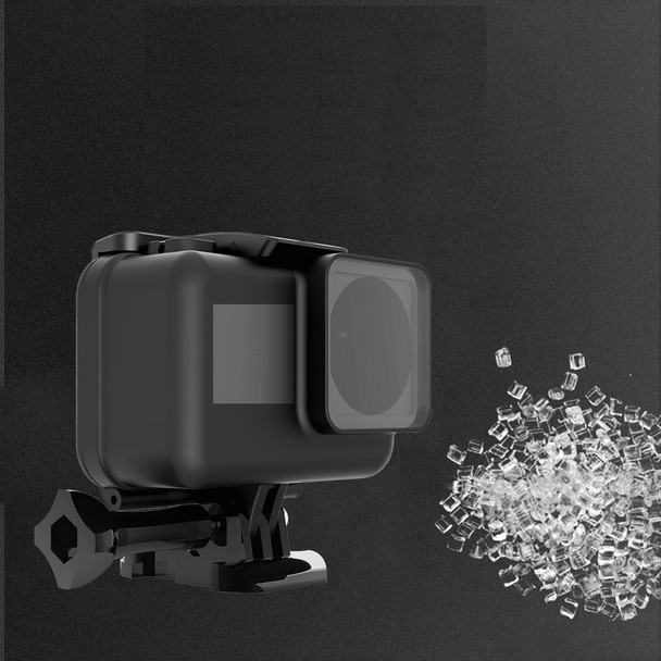 AGDY37 Underwater Sports Camera Diving Shell Waterproof Drop-proof Housing Case for DJI Osmo Action - Black