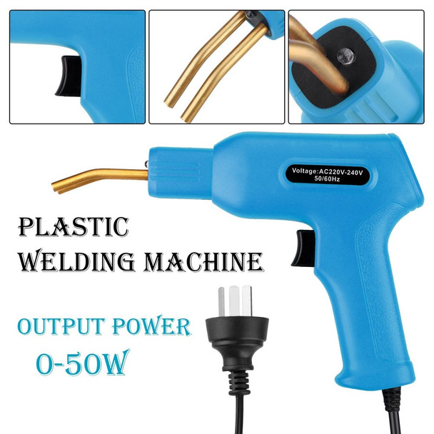 Hot Stapler Plastic Welder Machine Car Bumper Repair Kit Garage Tool Staple PVC Repairing Machine Bodywork Fender Fairing Welding Systems - AU Plug