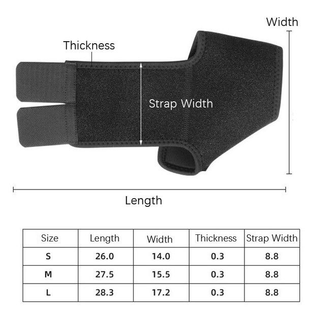 2 PCS Outdoor Sports Anti-Strained Fixed Rehabilitation Ankle Support, Size: S Left