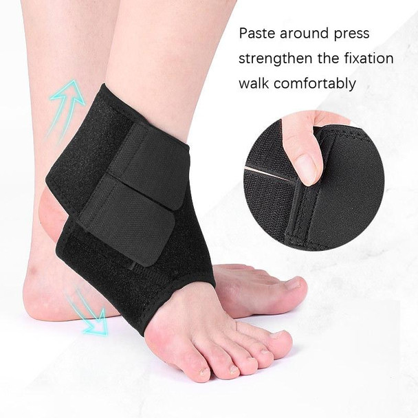 2 PCS Outdoor Sports Anti-Strained Fixed Rehabilitation Ankle Support, Size: S Left