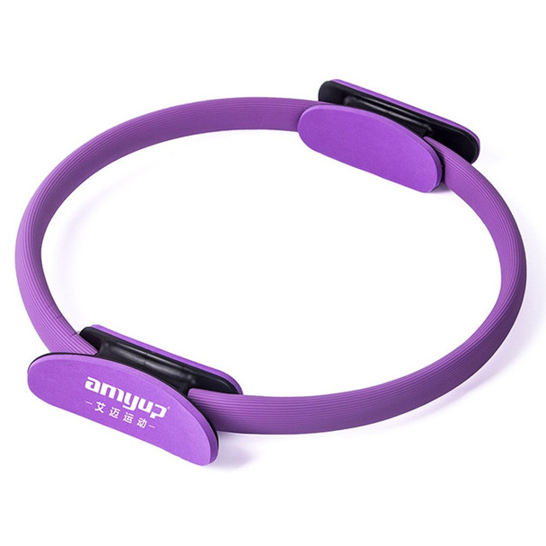 AMYUP AP6225 Yoga Magic Ring Pilates Circle Exercise Equipment Workout Fitness Training Resistance Support Tool - Purple