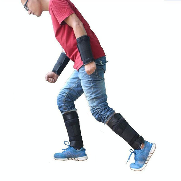Weight-Bearing Running Sandbag Leg&Hand Lead Steel Plate Adjustable Sports Invisible Sandbag, Weight: 3kg for Legs