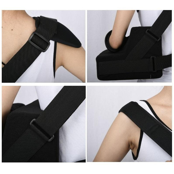 Strap Style Shoulder Abduction Fixation Brace Scapula Dislocation Fracture Fixation Pillow with Grip Ball, Specification: Right