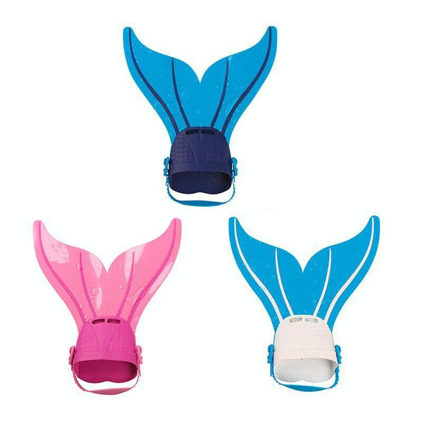 Mermaid Children Diving Fins Swimming Training Flexible Comfortable And Breathable Fins, Size: Free Size(B13)