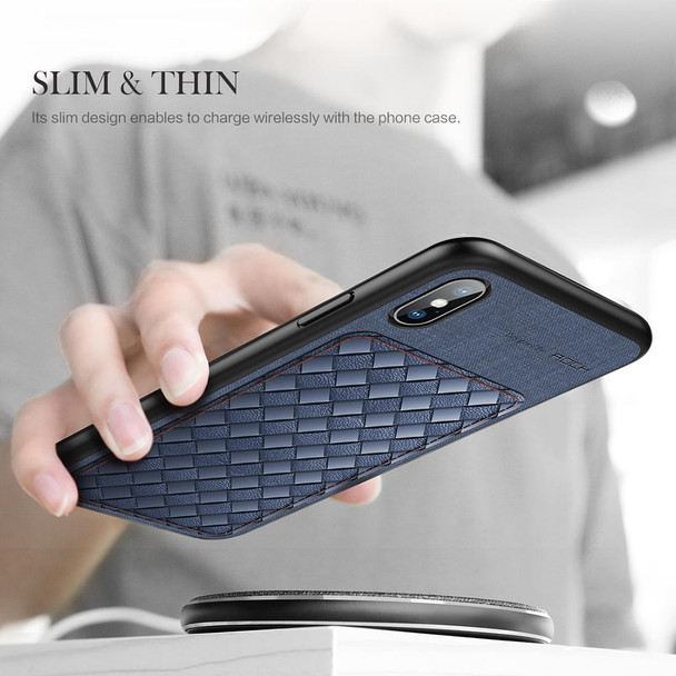 For iPhone XS Max ROCK Origin Series Business TPU + PU Protective Case