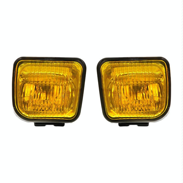 1 Pair Car Modified Front Fog Light for Honda Civic 1996-1998 (Yellow Light)