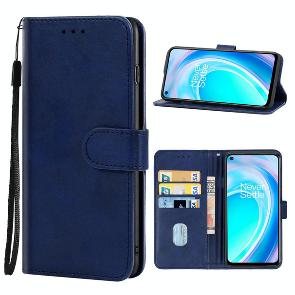 For OnePlus Nord CE 2 Lite 5G Leatherette Phone Case(Blue)