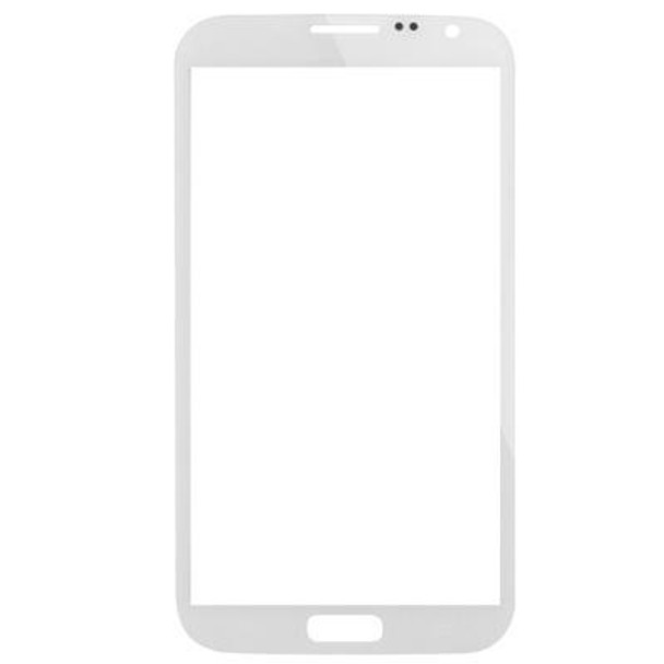 For Galaxy Note II / N7100 Original Front Screen Outer Glass Lens (White)