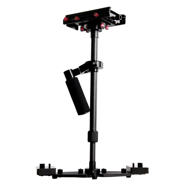 YELANGU YLG0107K 40-67cm Aviation  Aluminum + Carbon Fiber Professional Steadicam Handheld Stabilizer for DSLR Camera DV