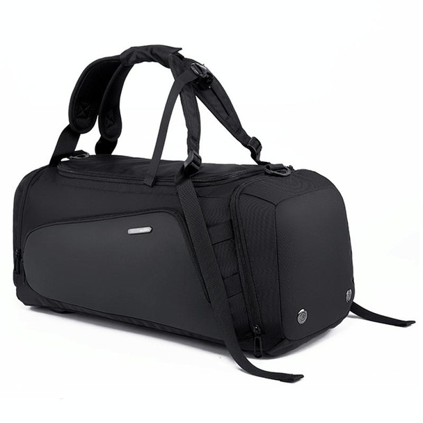 Bange BG-1917 17 inch Men Waterproof Oxford Cloth Multifunctional Fitness Travel Bag(Black)