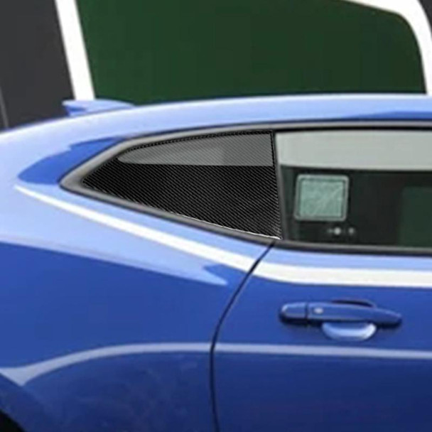2 PCS Car Carbon Fiber Shutter Decorative Sticker for Chevrolet Camaro 2017-2019