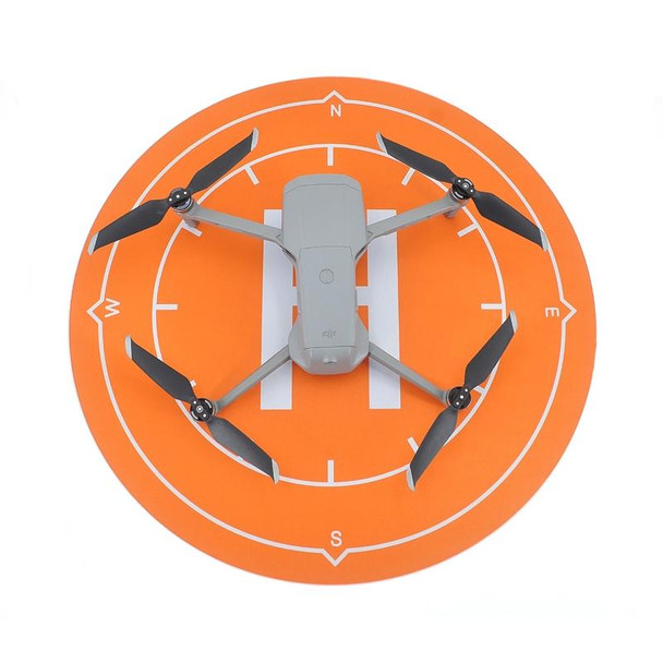 For DJI Mavic Mini / Air 2 / / Air 2S STARTRC RC Drone Quadcopter Portable Parking Apron Fast-fold Landing Parking Pad, Diameter: 50cm(Orange)