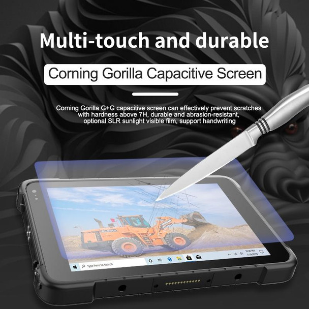 CENAVA A86G 4G Rugged Tablet, 8 inch, 4GB+64GB, IP67 Waterproof Shockproof Dustproof, Android 9.0 Qualcom MSM8953 Octa Core, Support GPS/WiFi/BT/NFC (Black)