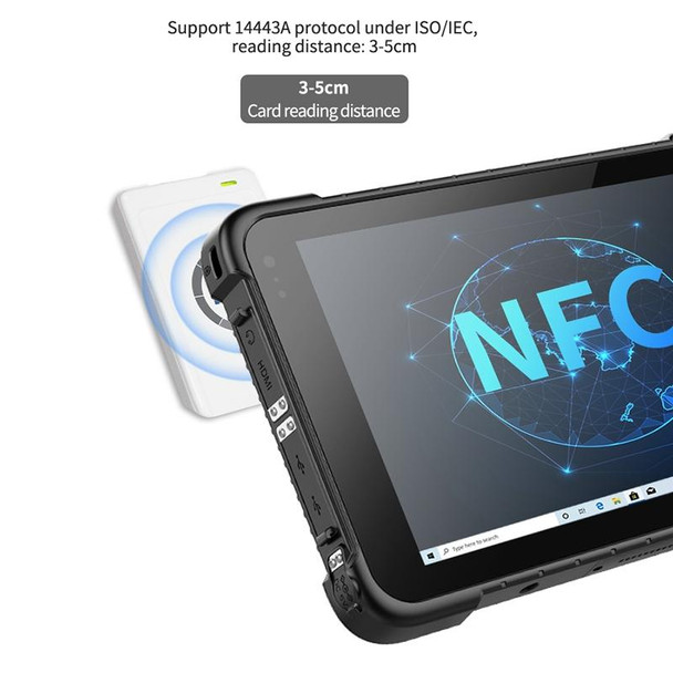 CENAVA A86G 4G Rugged Tablet, 8 inch, 4GB+64GB, IP67 Waterproof Shockproof Dustproof, Android 9.0 Qualcom MSM8953 Octa Core, Support GPS/WiFi/BT/NFC (Black)