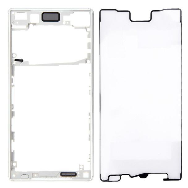 Front Bezel  for Sony Xperia Z5 (Single SIM Card Version) (Silver)