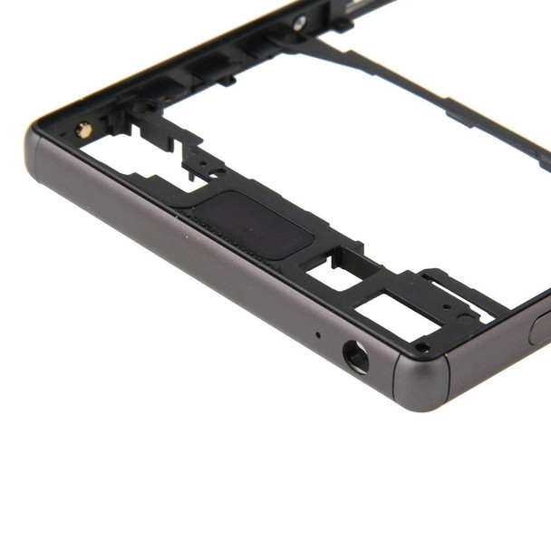 Front Bezel  for Sony Xperia Z5 (Single SIM Card Version) (Black)