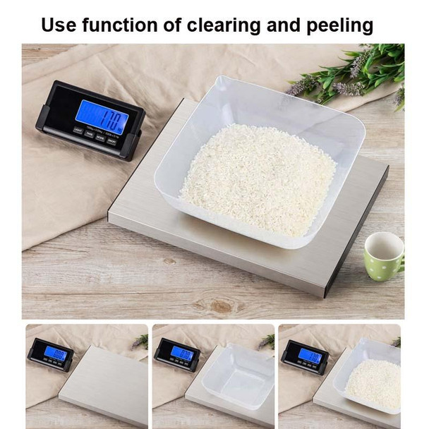 180kg / 0.1kg Wireless Transmission Split Scale Electronic Scale Portable Express Scale Animal Scale,CN Plug