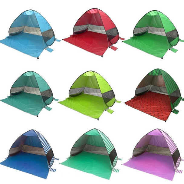 Automatic Instant Pop Up Tent Potable Beach Tent,Size:, Color: Light Blue