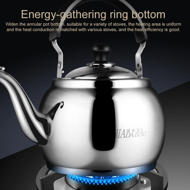 Stainless Steel Kettle Extra Thick Whistle Burning Kettle Home Teapot Large Capacity(4.8L Sun kettle)