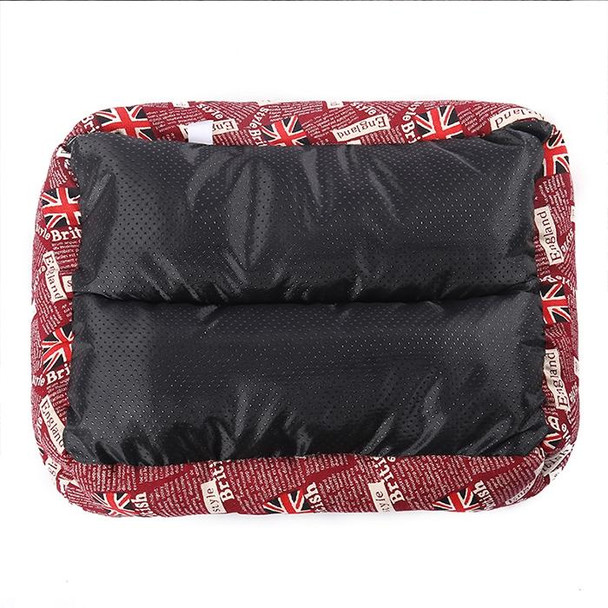 Candy Color Four Seasons Genuine Warm Pet Dog Kennel Mat Teddy Dog Mat, Size: M, 544212cm (Coffee)