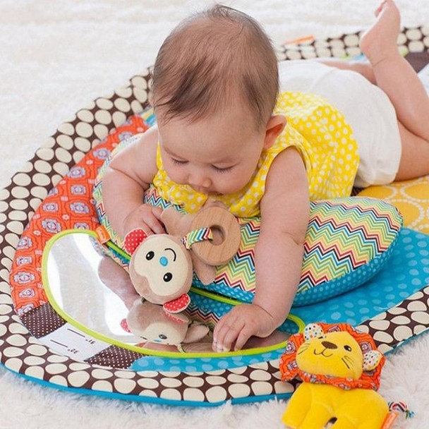 Baby Gym Children Waterproof Mat Early Education Blanket Play Game Carpet(Light green)