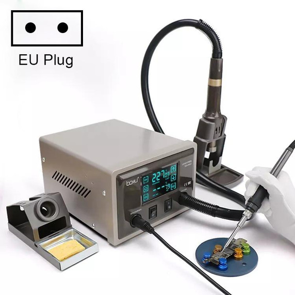 BAKU BA-9852 Digital ESD Hot Air Gun Soldering Station Welding Solder Iron(EU Plug)