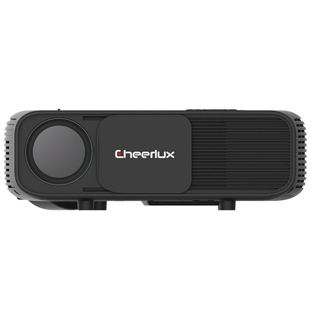 Cheerlux CL760 4000 Lumens 1920x1080 1080P HD Smart Projector, Support HDMI x 2 / USB x 2 / VGA / AV(Black)