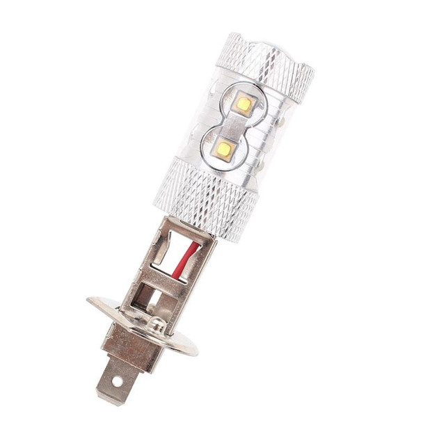 H1 50W 750LM 6500K White Light 10-3535-LEDs Car Foglight , Constant Current , DC12-24V