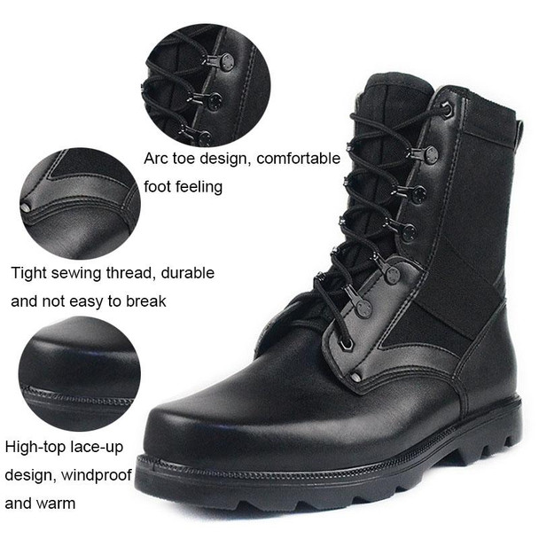 07-005 Winter Outdoor Sports Mountaineering Non-slip Warm Boots, Spec: Steel Toe+Sole(36)