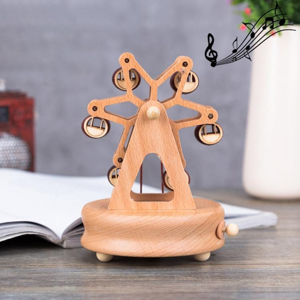 Ferris Wheel Shape Home Decor Originality  Wooden Musical  Boxes