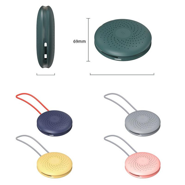 10 PCS  Colorful Aromatherapy Box Air Freshening Removeable Formaldehyde Household Wardrobe Pendant Fragrance Box(Violet Blue)