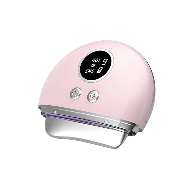 Home Electric Facial Introduction Beauty Instrument Massage Scraping Instrument(Pink)