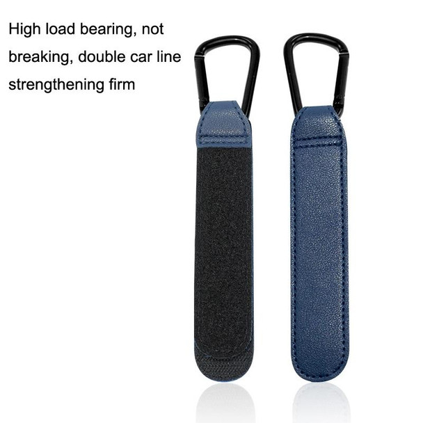 2 PCS Simple Multifunctional Electric Vehicle Bicycle Aluminum Alloy Climbing Buckle(Royal Blue)