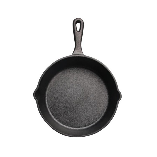 Cast Iron Non Stick Frying Pan Cooking Pot, Sheet Size:20cm