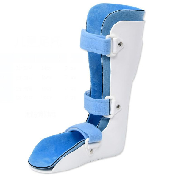 Calf Ankle Fracture Sprain Fixation Brace Plaster Shoe Foot Support Brace, Size: S Left(Children's Section)