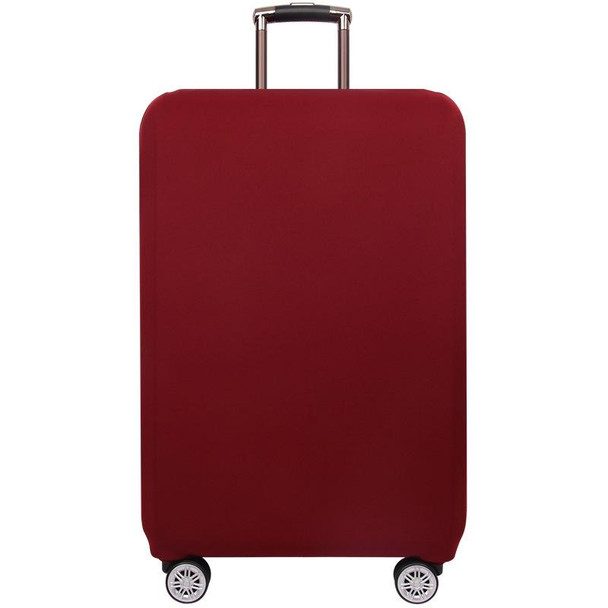 Thickened Wear-resistant Stretch Luggage Dust-proof Protective Cover, Size: L(Wine Red)