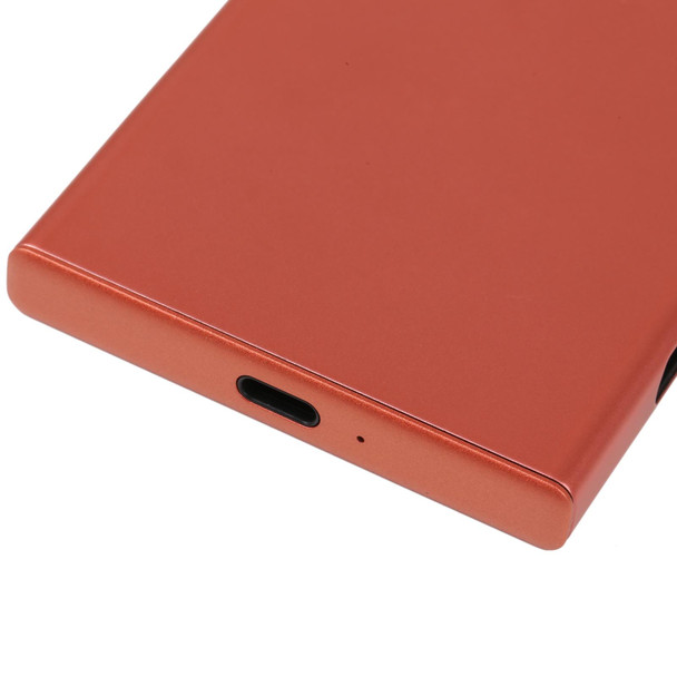 Original Battery Back Cover with Camera Lens Cover for Sony Xperia XZ1 Compact(Orange)