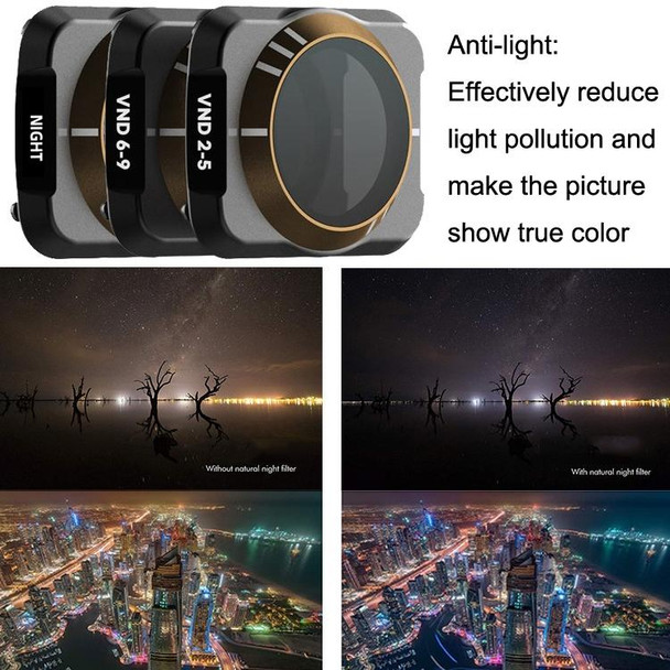 JSR For DJI Mavic Air 2 Motion Camera Filter, Style: STAR