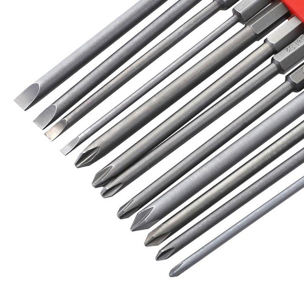 12 PCS / Set Screwdriver Bit With Magnetic S2 Alloy Steel Electric Screwdriver, Specification:8