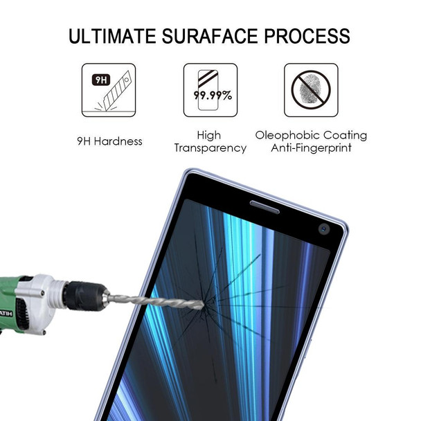 0.3mm 9H 3D Full Screen Tempered Glass Film for Sony Xperia XA3
