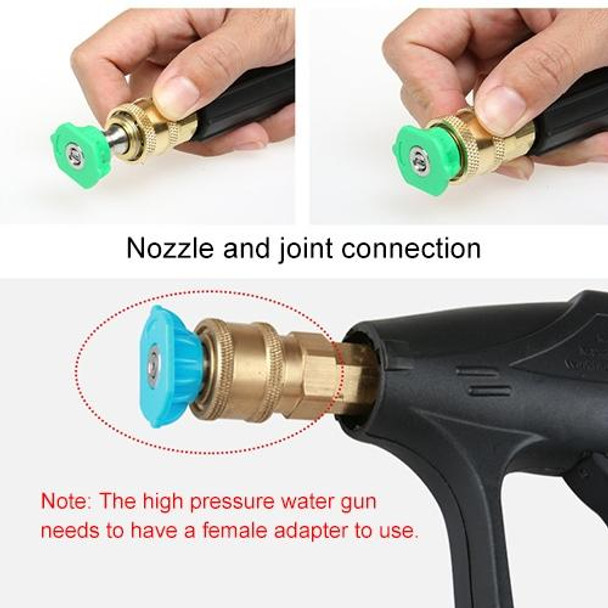 High Pressure Car Wash Gun Jet Nozzle Washer Accessories, Nozzle Angle: 40 Degree